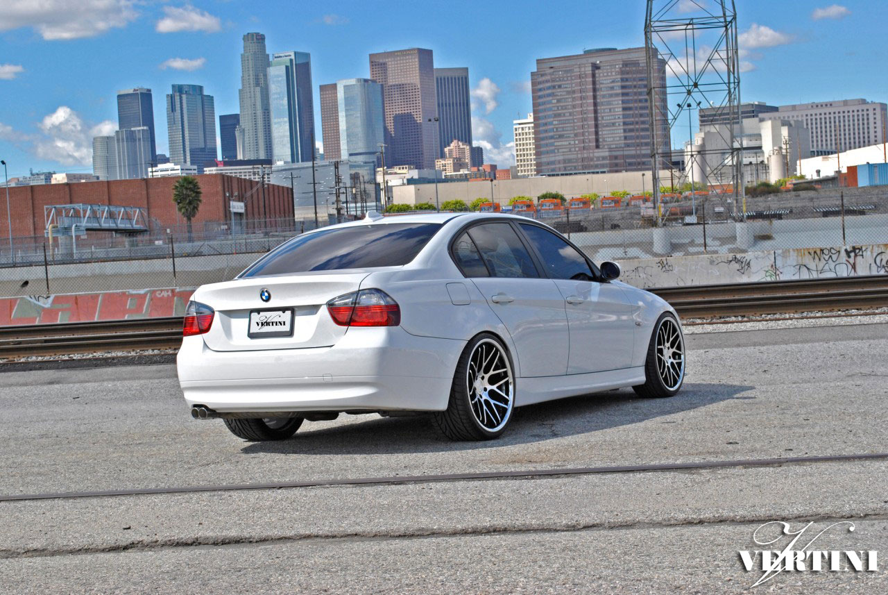 Vertini Concave Magic on BMW E90 ( Black Machine Face) 